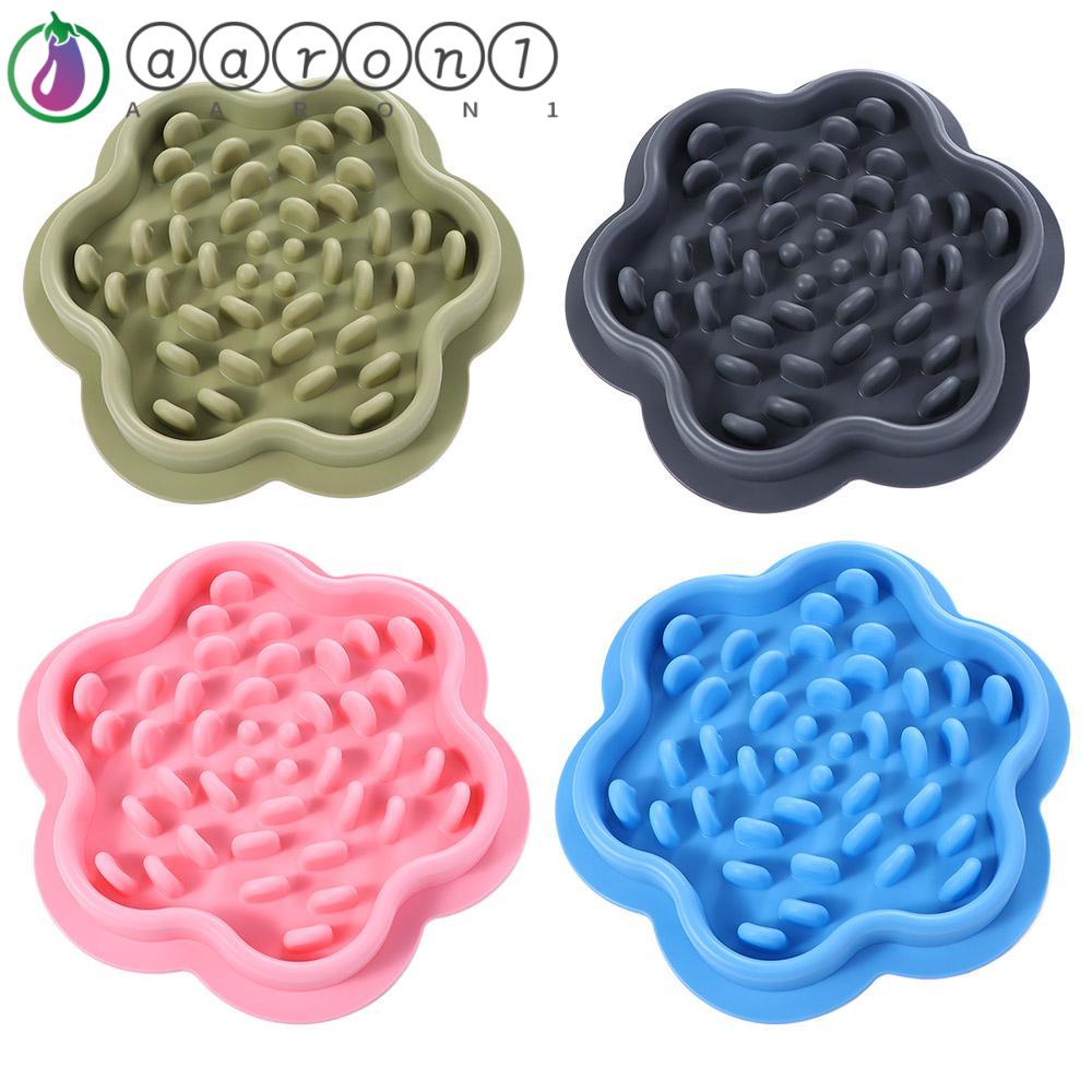 Khay Silicone Đựng Thức Ăn Cho Thú Cưng Chống Trượt AARON1