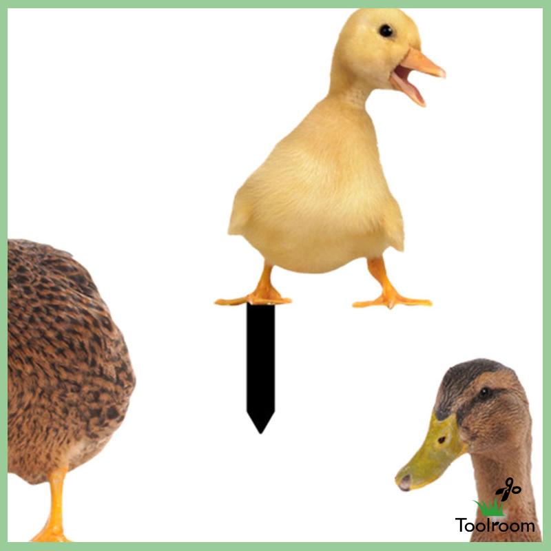 Bộ 3 Bức Tượng Vịt Dùng Trang Trí Lối Đi Sân Vườn