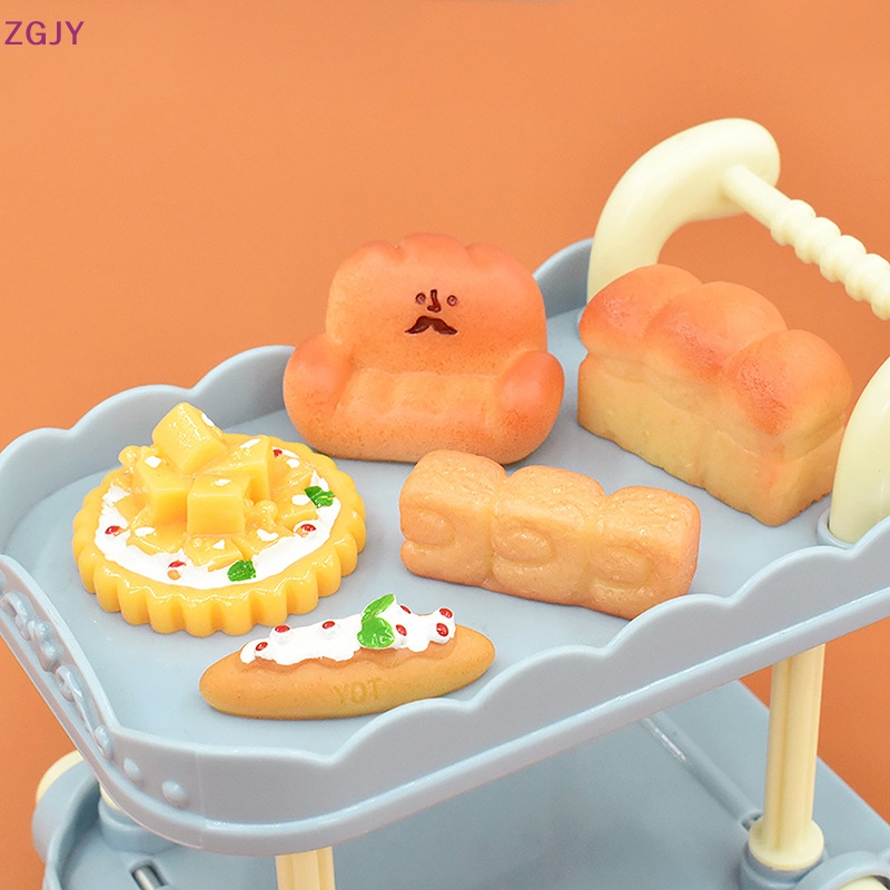 Mô Hình Bánh Mì Bằng Nhựa Độc Đáo Trang Trí Nhà Búp Bê Mới