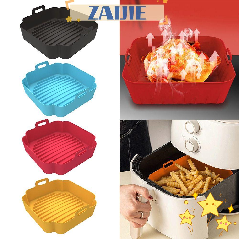 ZAIJIE24 Rổ Silicone 24 Hình Vuông Dùng Nướng Bánh Tiện Dụng