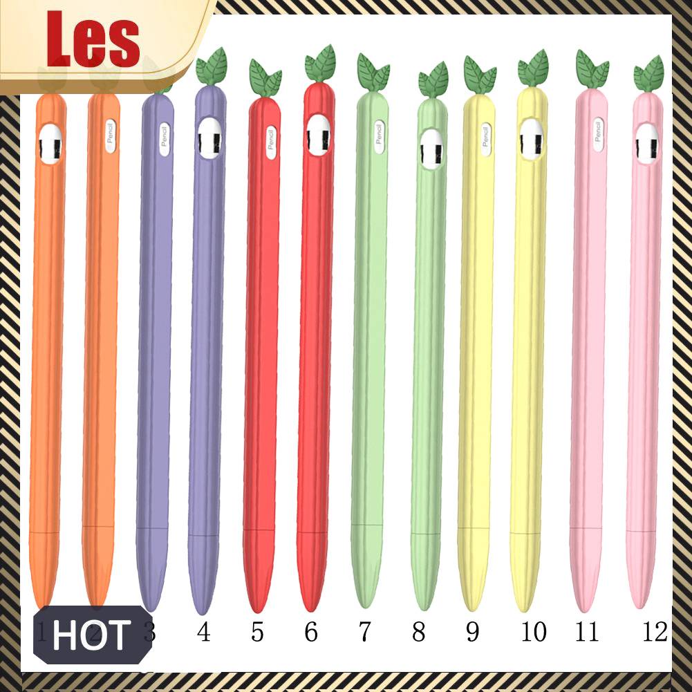 Vỏ Bảo Vệ Bút Cảm Ứng Bằng Silicon Họa Tiết Trái Cây Dễ Thương Cho Appie Pencil