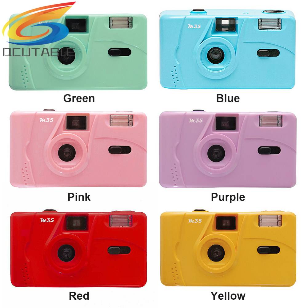 Máy Ảnh M35 35mm Phong Cách Vintage Không Thể Tái Sử Dụng Kèm Đèn Flash