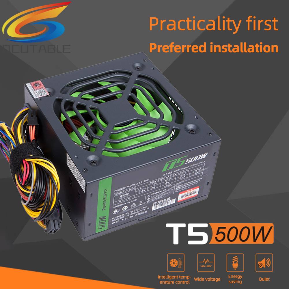 Bộ SạC / ChuyểN ĐổI ĐiệN 6Pin PSU 2 SATA ATX Cho MáY TíNh