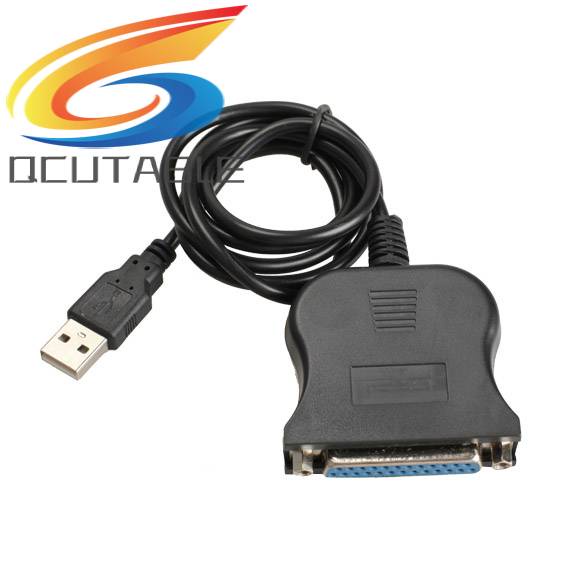 Cáp Chuyển Đổi USB 1.1 Sang DB25 LPT Màu Đen