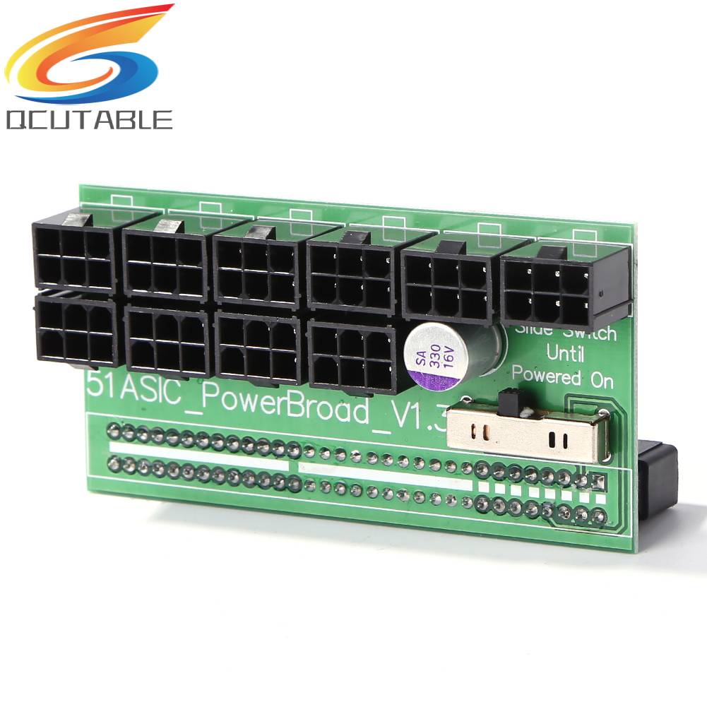 Bảng MạCh ChuyểN ĐổI 750W-1200W, 10 CổNg PCIe 6 Pin Cho DPS-800GB A