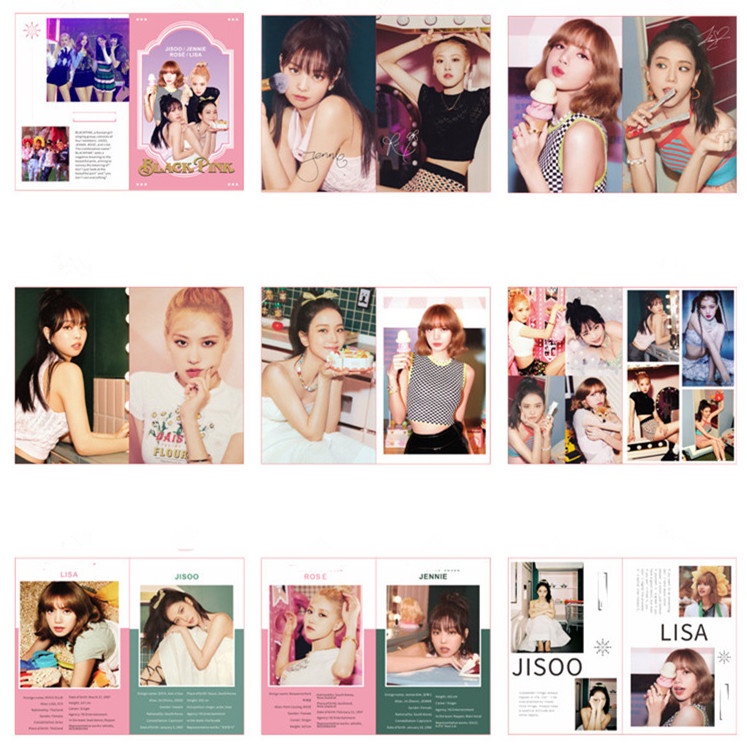 1 Cuốn album Ảnh Nhóm Nhạc Blackpink twice