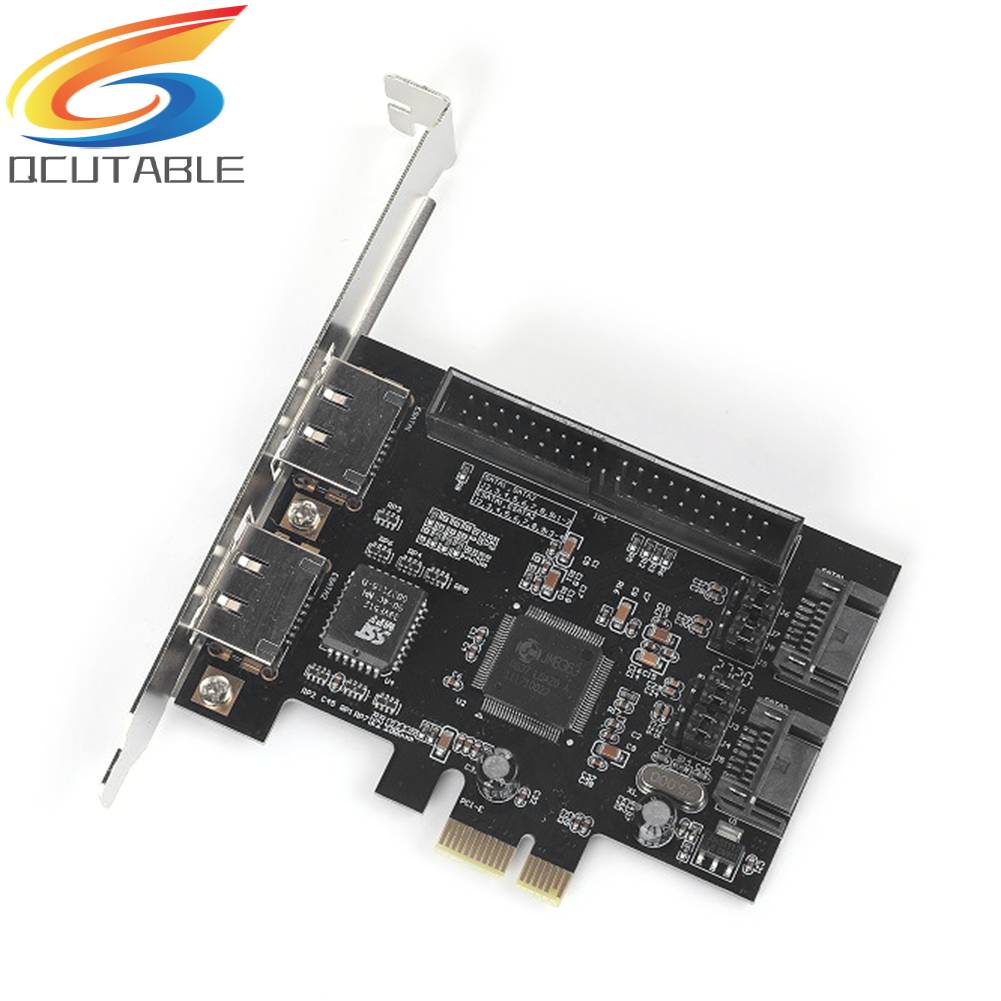 Card Mở Rộng PCI-E PCIe 2 Cổng SATA IDE eSATA JMB363