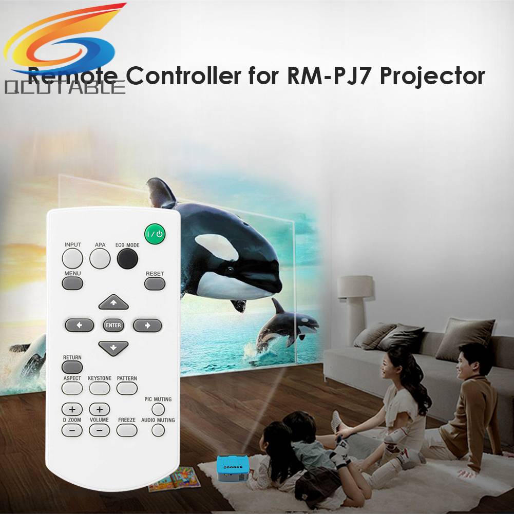 Điều Khiển Từ Xa Thay Thế Dành Cho Máy Chiếu Sony RM-PJ7 RM-PJ6 VPL-CX63 VPL-CX70