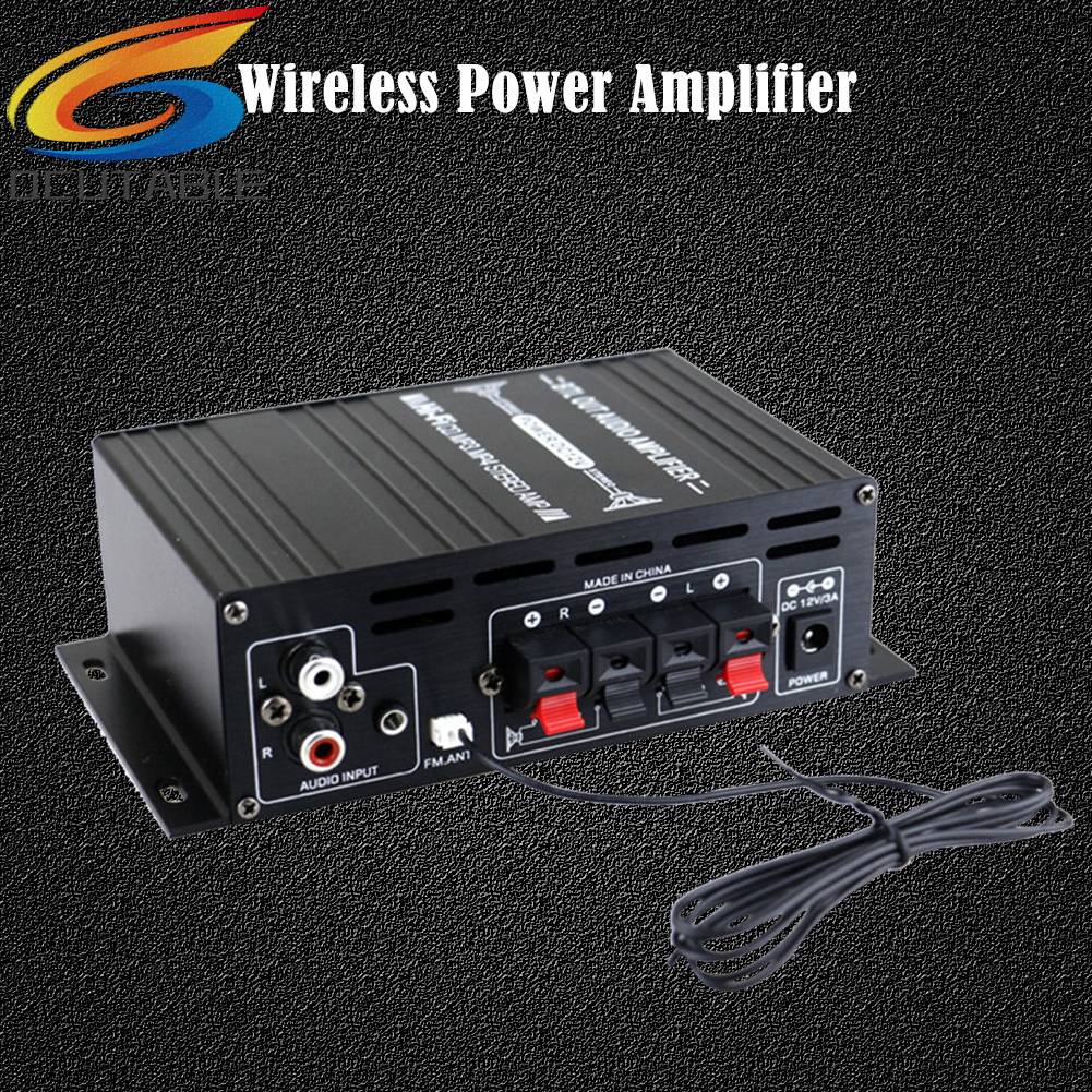 Bộ Khuếch Đại Âm Thanh Bluetooth AK380 12V 2 Kênh HIFI Chuyên Dụng Cho Gia Đình