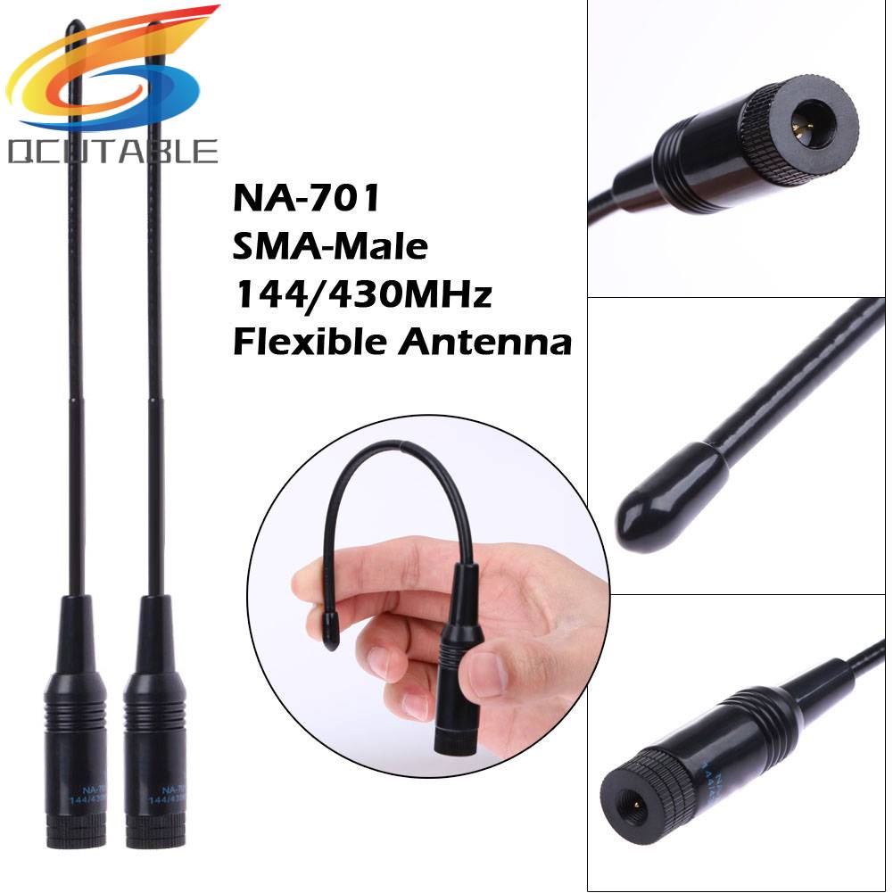 Ăng Ten Radio 2 Băng Tần Kép 144 / 430MHz NA-701 SMA Cho Yaesu 6 7 8R