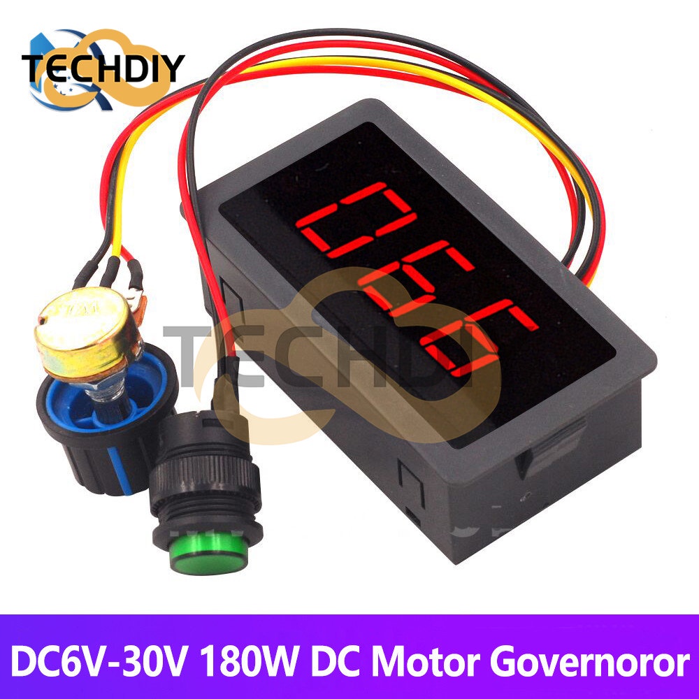 Bộ Điều Chỉnh Tốc Độ Động Cơ DC 6V 12V 24V PWM DC CCM5D