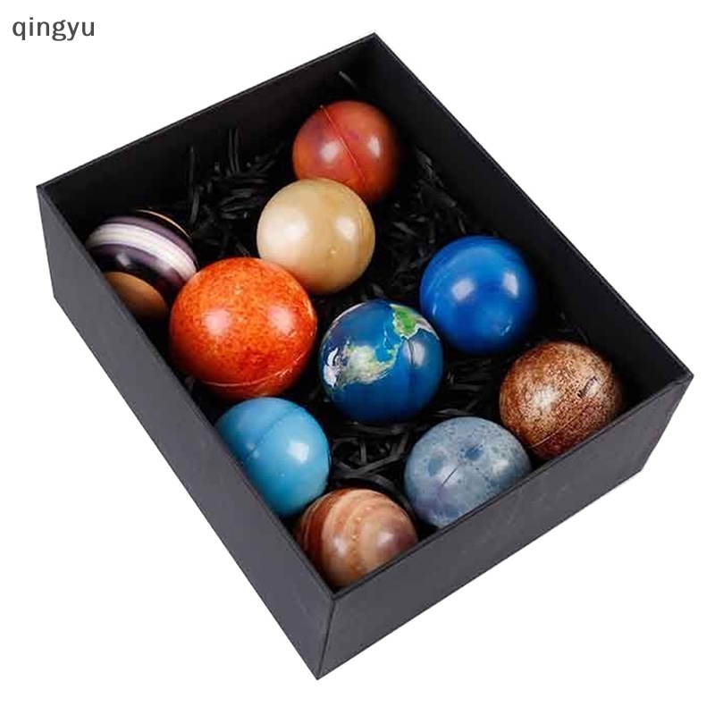 Qingyu Đồ Chơi Xếp Hình Hệ Mặt Trời Rắn 6.3CM Co Giãn Giáo Dục Sớm Cho Bé