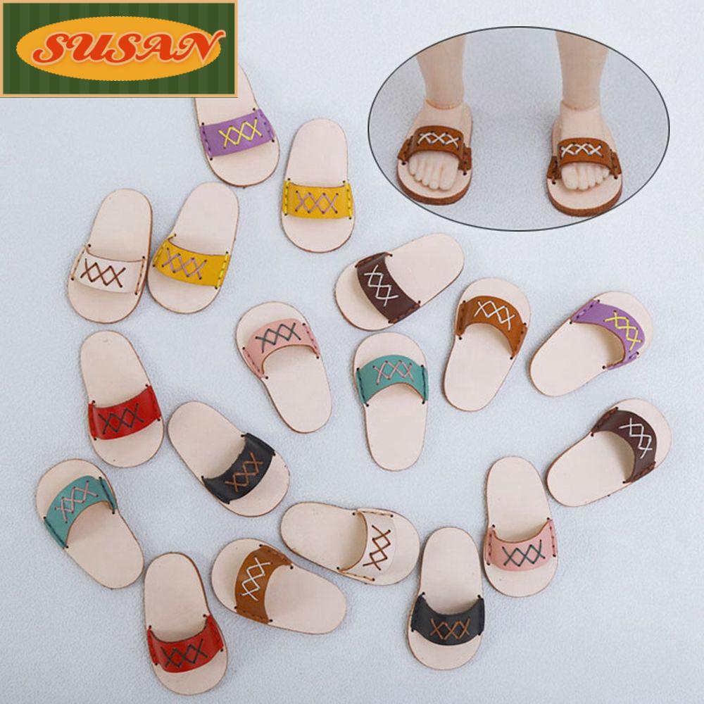 SUSANS Xăng đan Da Bò Cho Búp Bê 1 / 12BJD 1 / 11 OB11