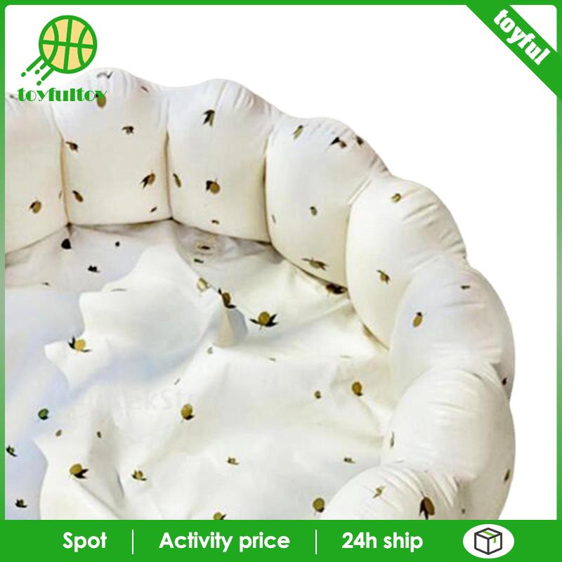 Hồ Bơi Bơm Hơi Mềm Mại Hình Cánh Hoa Cho Bé