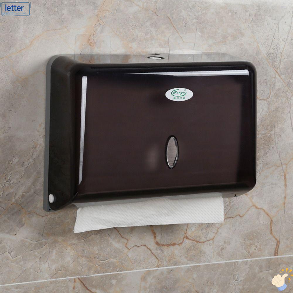 LET Giá Đỡ Cuộn Giấy Vệ Sinh Ba Ngăn / Gấp Được / Chữ C Màu Đen Tiện Lợi Dành Cho Phòng Tắm / Nhà Bếp