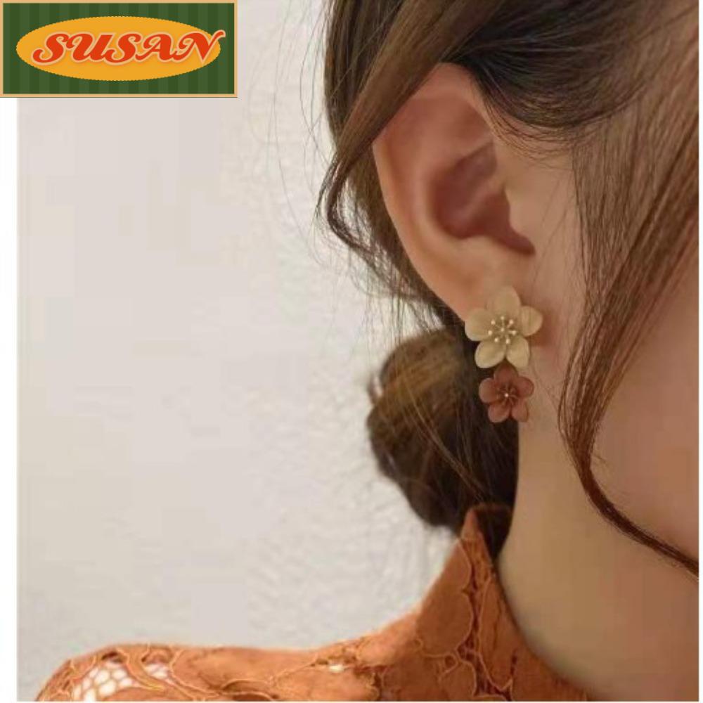 SUSANS Bộ 3 Đôi Hoa Cà Phê Thời Trang Cho Nữ