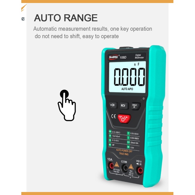 Vạn Năng Kế Kỹ Thuật Số Winapex 108D RMS 5999 AC / DC