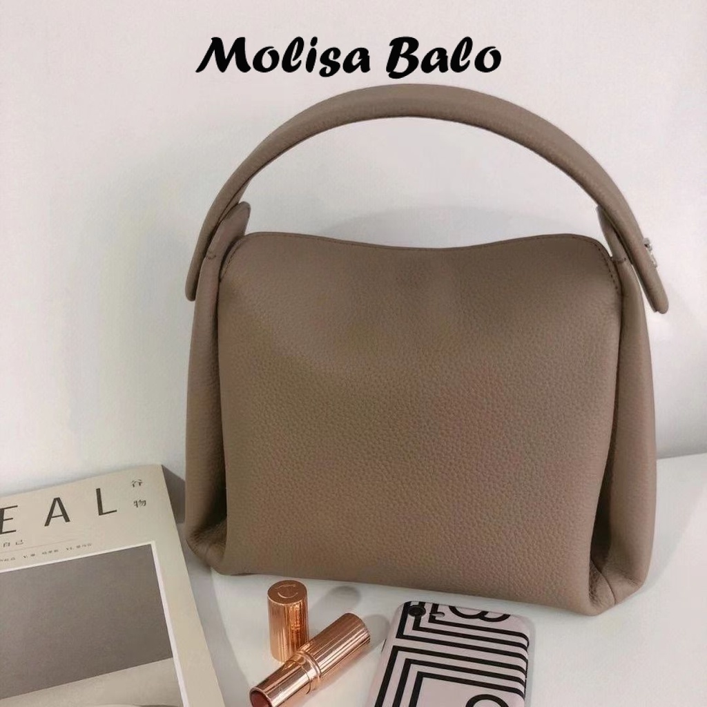 Molisa Túi xô túi xách PU Màu Trơn dễ phối cho nữ 2023 NEW L91T2TR