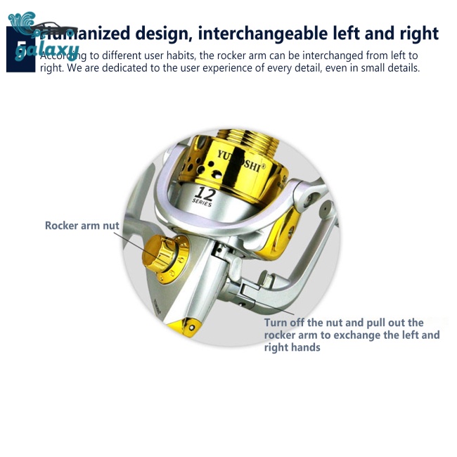 Máy Câu Cá galaxy SA1000-7000 5kg 5.5: 1 Chuyên Nghiệp
