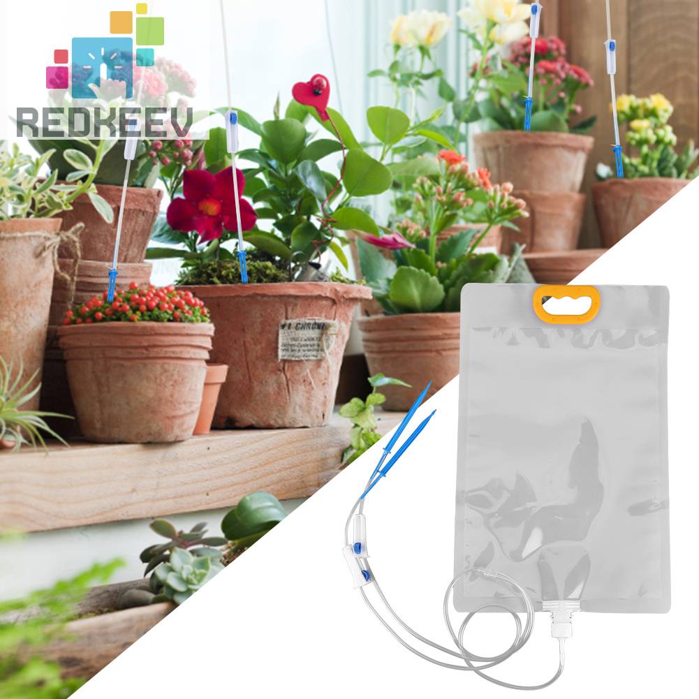 1 / 2 / 4 Túi Nước Tự Động Cho Chậu Cây 3.5L