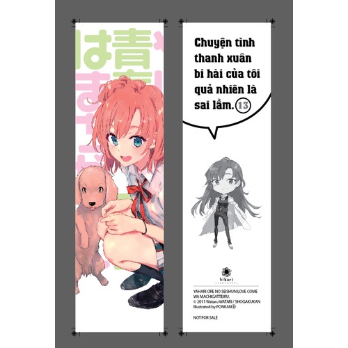 Sách - Chuyện tình thanh xuân bi hài của tôi quả nhiên là sai lầm 13