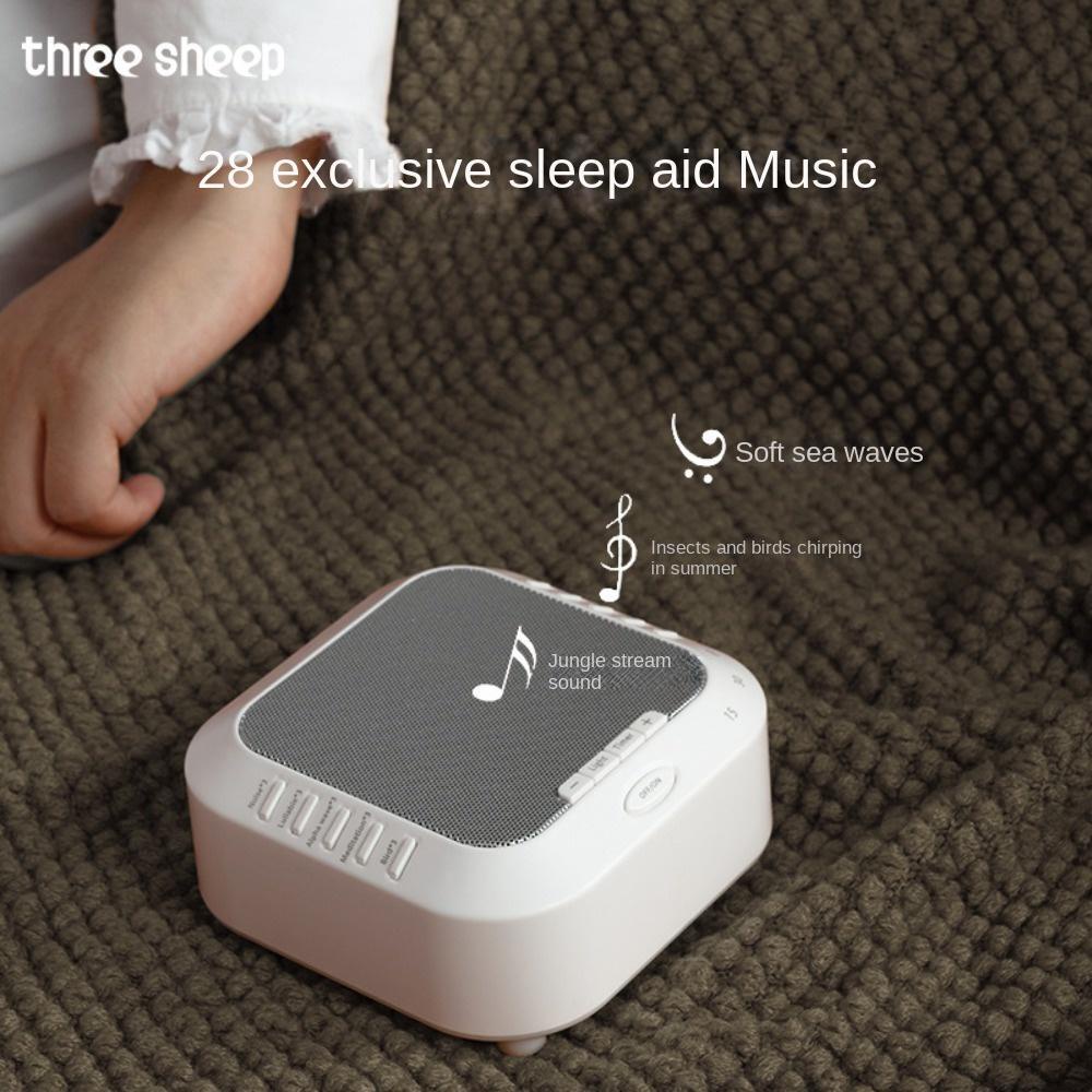 Bebetterm Đèn Ngủ Apparatus, Máy Tạo Tiếng Ồn Trắng Thời Gian Mới Nút Bấm Màu Xám Dùng Khi Ngủ Rơi