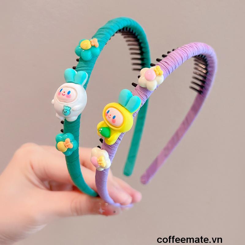 ⚡Băng Đô Cài Tóc Hình Chiếc Răng Nhiều Màu Sắc Dễ Thương Cho Bé Gái