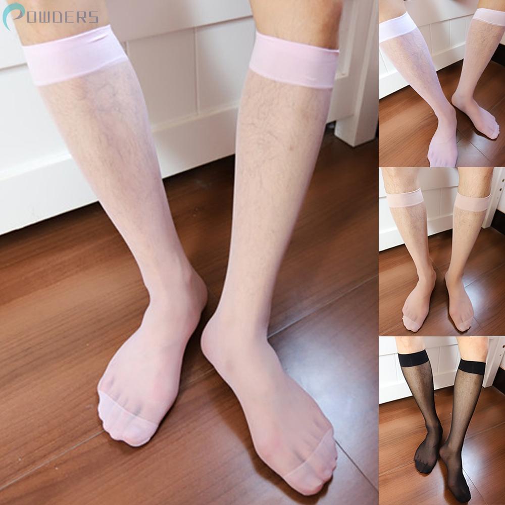 Tất Ống Siêu Mỏng Xuyên Thấu Thoáng Khí Gợi Cảm Cho Nam
