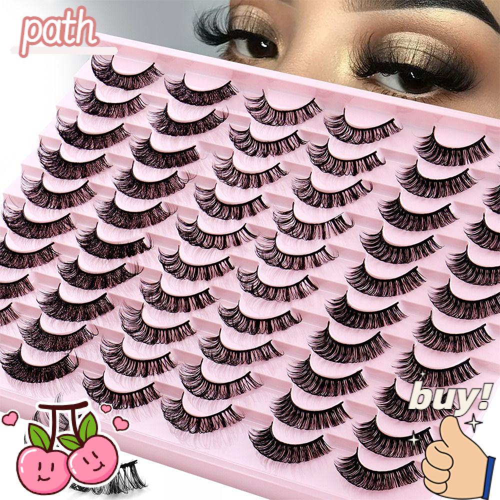 PATH Lông Mi Giả Dài Tự Nhiên Handmade Dành Cho Trang Điểm