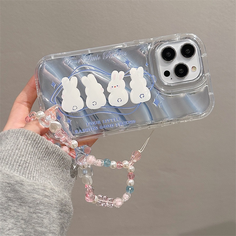 Ốp Điện Thoại Tráng Gương Phối Dây Xích Cho iPhone 14 13Pro 12 14 13 12 11 PROMAX XS XR XSMAX SE2020 6 7 8PLUS 14