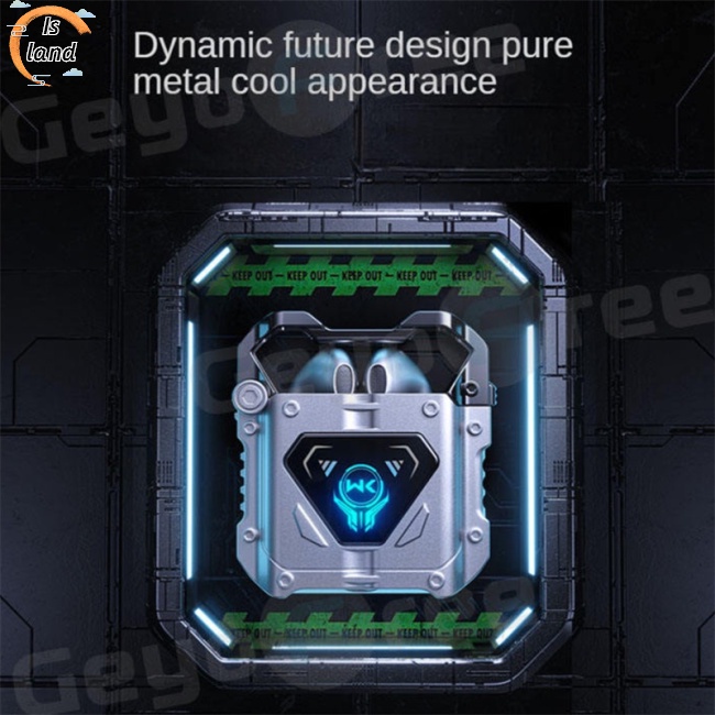 [IS] Tai Nghe Chụp Tai V50 Mecha Series Bluetooth Không Dây Âm Thanh Nổi Thấp Chống Thấm Nước Chống Ồn