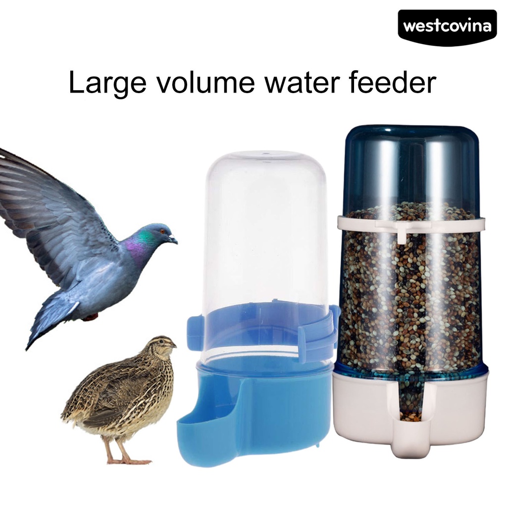 [COD]♞Bình Uống Nước Dung Tích Lớn 200ML / 415ML Cho Chim Cảnh