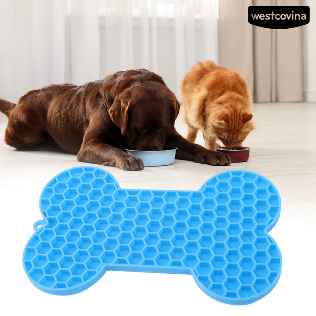 [COD]♞Thảm Lót Thức Ăn Hình Khúc Xương Chống Kẹt Tay Giúp Giảm Căng Thẳng Dành Cho Thú Cưng