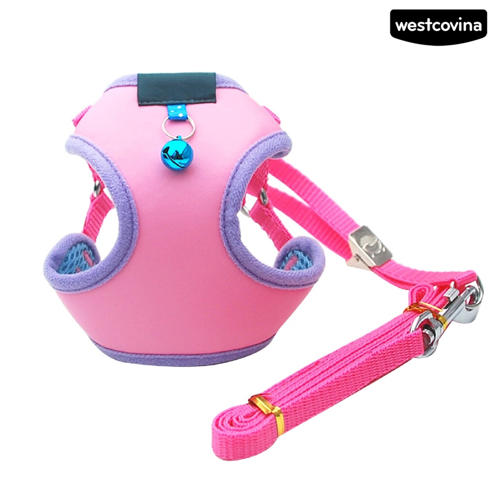 [COD]♞Dây Dắt Thú Cưng Đi Dạo Thiết Kế Thoáng Khí Tiện Dụng