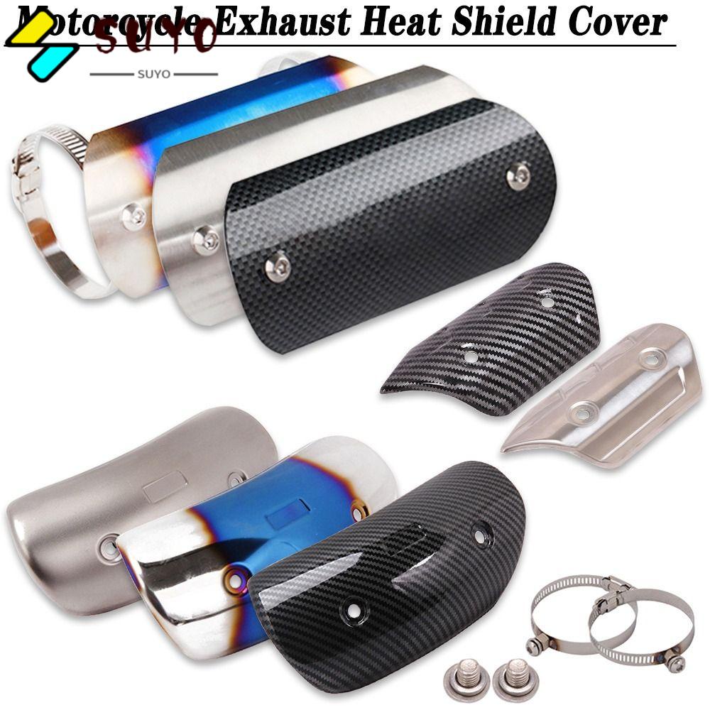 Vỏ Bảo Vệ Ống Xả Khí Thải Giảm Thanh Siêu Bền Thay Thế Chuyên Dụng Cho Xe Mô Tô SUYO