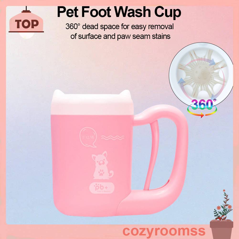 Bàn ChảI 360 Độ Vệ Sinh DấU Chân Cho Thú Cưng