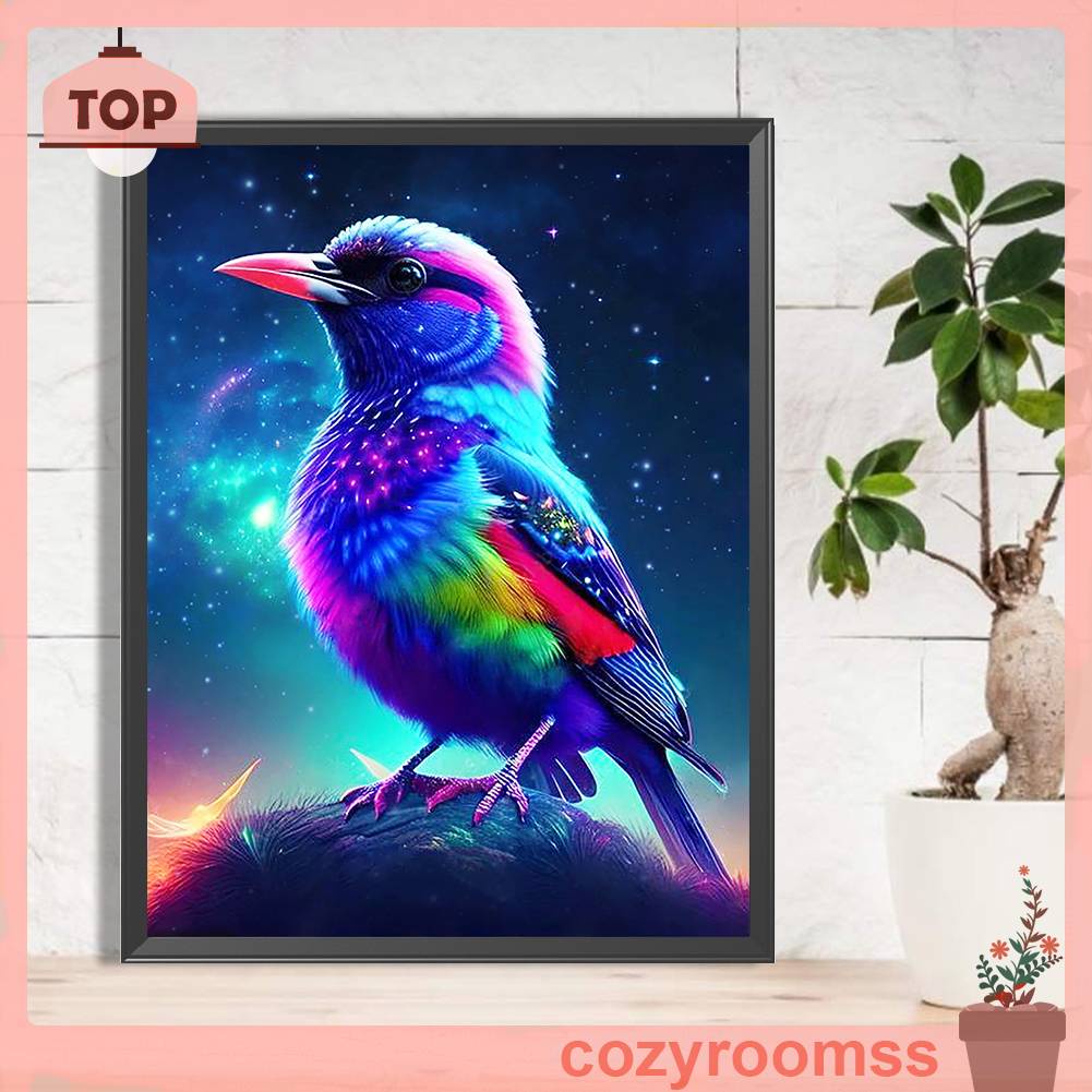 Tranh Đính Đá Kim Cương Toàn Bộ 5D DIY Hình Vẽ Chim