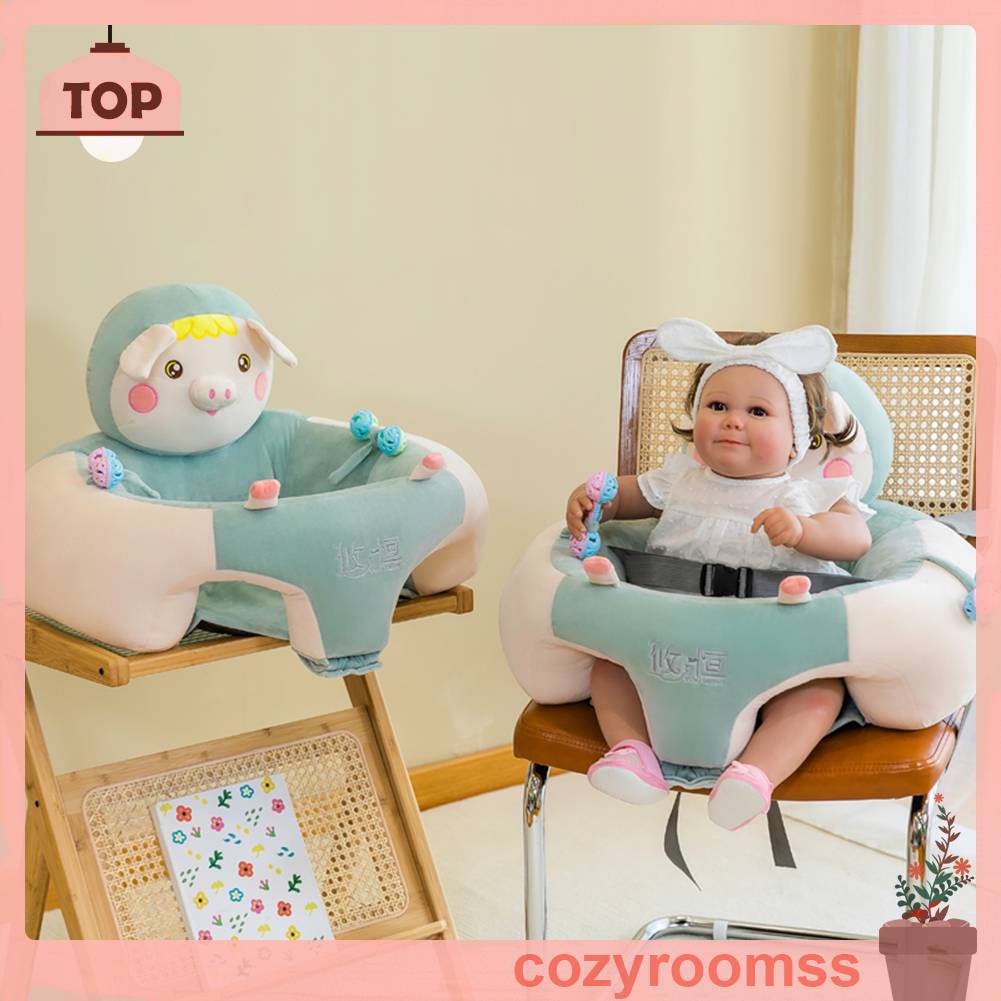 Vỏ Bọc Ghế Ngồi Thoáng Khí In Hoạt Hình Dễ Thương Cho Bé