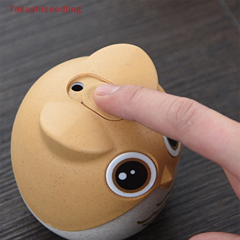 Hộp Đựng Tăm Xỉa Răng Hình Chim Cú Dễ Thương Thân Thiện Với Môi Trường