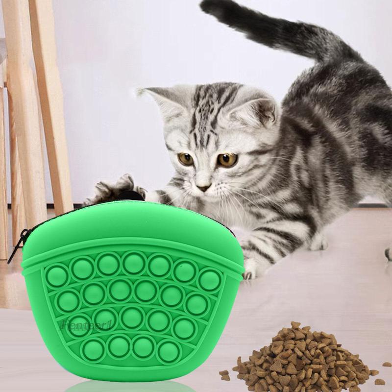 [Fenteer1] Túi Silicone Huấn Luyện Thú Cưng