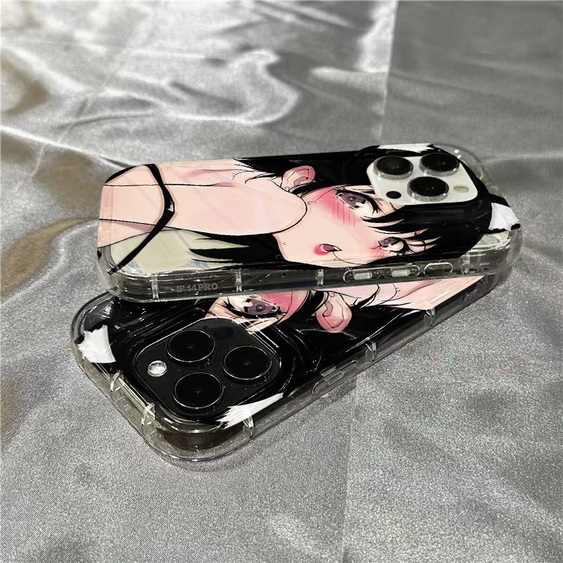 Ốp Điện Thoại Mềm Trong Suốt Họa Tiết Hoạt Hình WGZR Cho iPhone14promax8 / 1312 Cute plusxr117