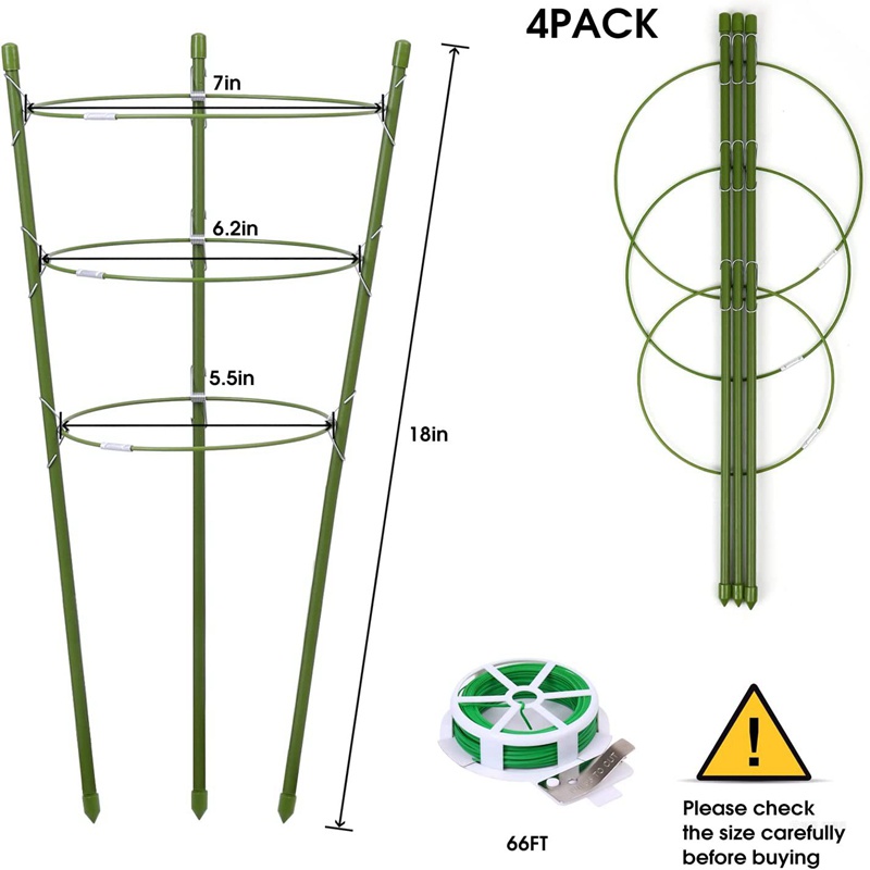 Bộ 4 Khung Giá Đỡ Trồng Cây Dây Leo Cà Chua