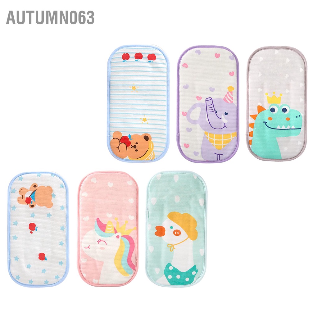 Autumn063 Bé Băng Tay Gối Mùa Hè Mềm Mại Thoải Mái Làm Mát Cho Miếng Lót Cánh Mở Rộng Dây Thun Con Bú