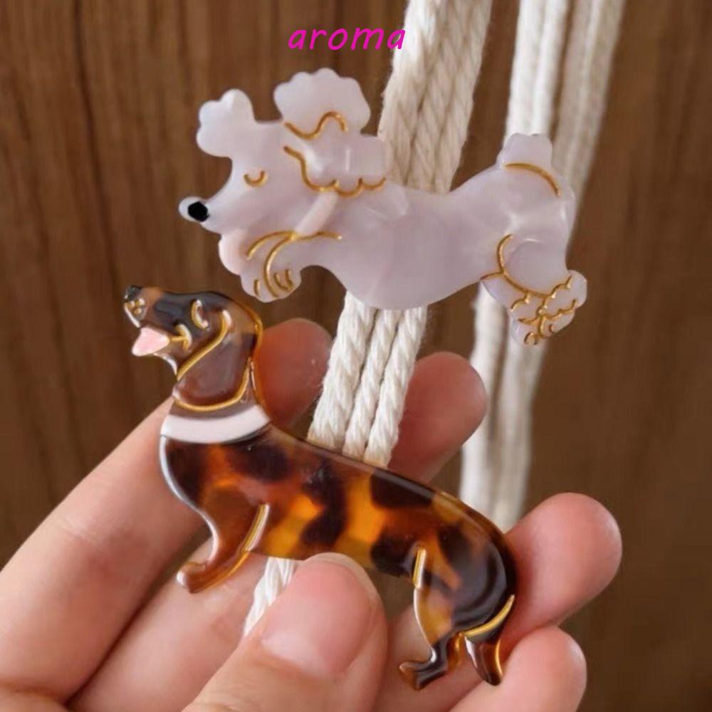 Kẹp Tóc Mỏ Vịt Hình Quả Cầu / Chó Bull / Labrador Thanh Lịch Dành Cho Bạn Nữ