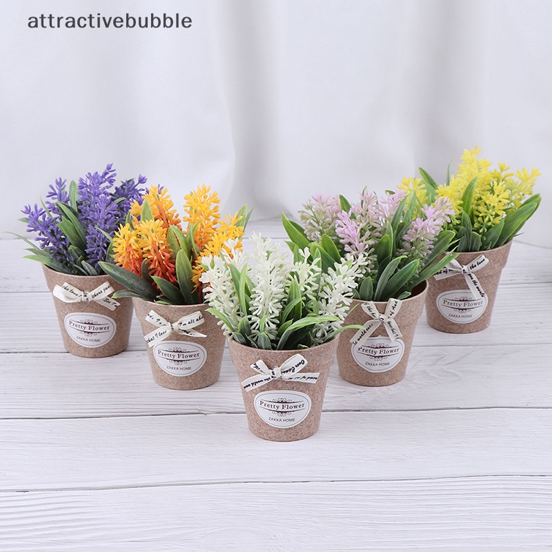 Chậu Cây Giả Mini Trang Trí Không Gian Xanh