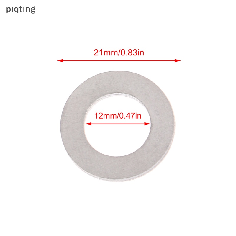 Set 10 Vòng Đệm Nút Ráo Dầu Bằng Nhôm 90430-12031 Tương Thích Với Corolla Lexus Scion# 9043012031 Bộ Dụng Cụ Sửa Chữa Chuyên Dụng Dành Cho Xe Hơi