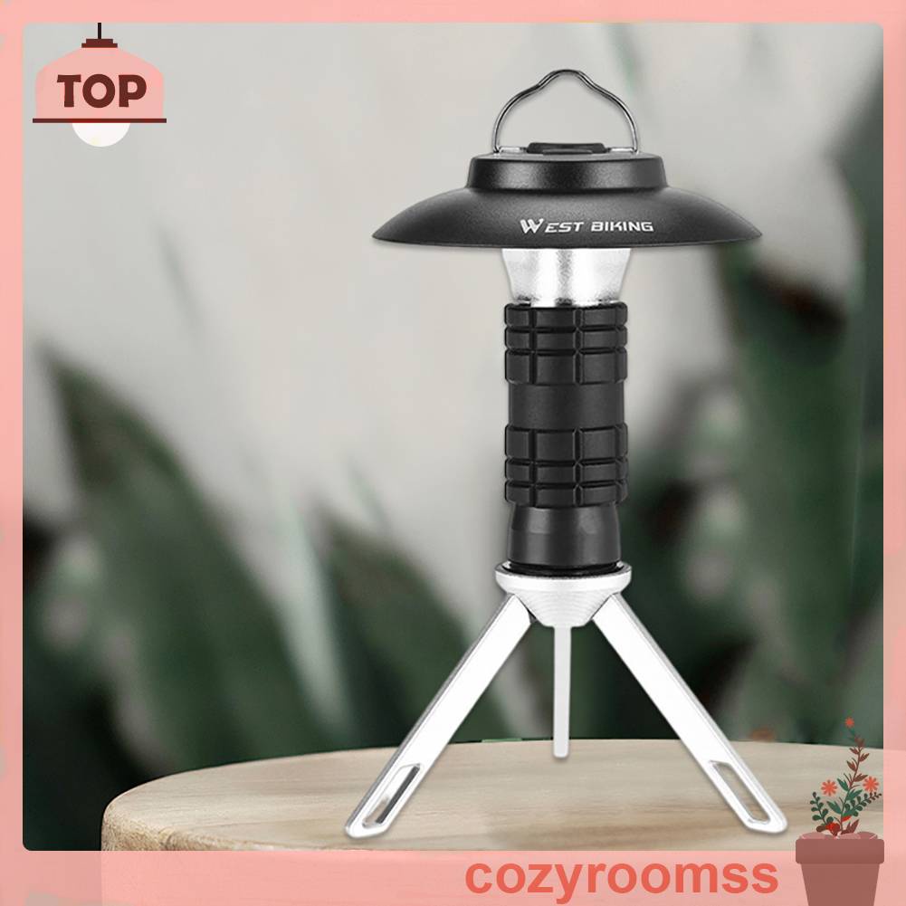 Đèn Pin Sạc USB Mini 2200mAh Mang Đi Cắm Trại Tiện Dụng