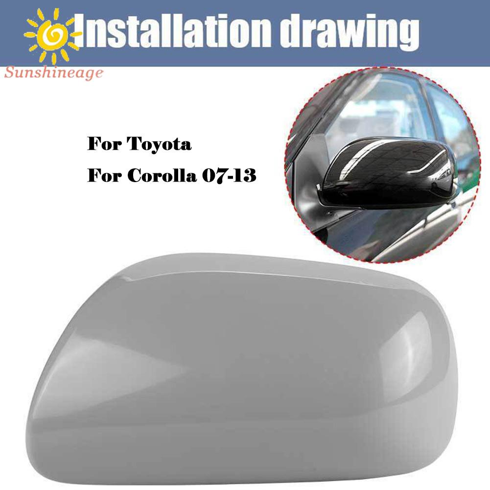 Ốp Gương Chiếu Hậu Trái Màu Trắng Chất Lượng Cao Cho Xe Hơi