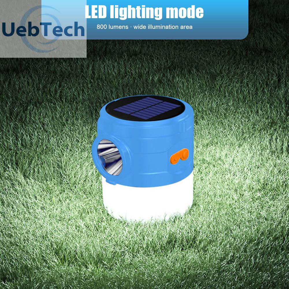 Đèn Cắm Trại Chống Nước 1200mAh 300LM Sạc USB