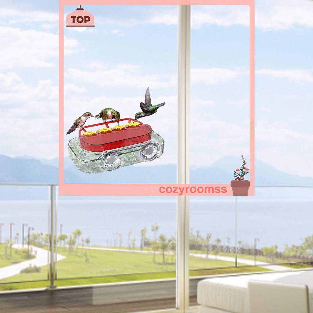 Dụng Cụ Cho Chim Ăn Có Giác Hút Mạnh